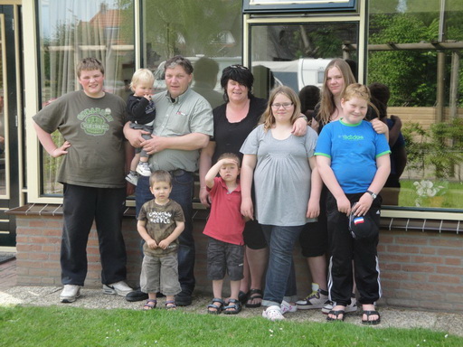 Ons gezin mei 2009